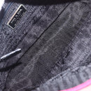 PRADA Shoulder Bag Nylon Pink Silver Auth 212914A-21