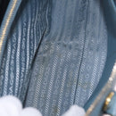 PRADA Hand Bag Saffiano leather 2way Light Blue Gold Auth 212916A-24