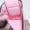 Salvatore Ferragamo Gancini Mini Hand Bag Leather Pink Auth 212917V-20