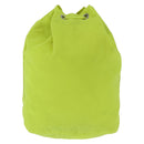 PRADA Pouch Nylon Light Yellow Auth 212918A-3