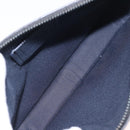 Coach Signature Shoulder Bag PVC Black Auth 212925A-20