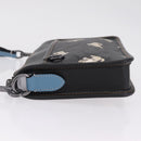 Coach Signature Shoulder Bag PVC Black Auth 212925A-5