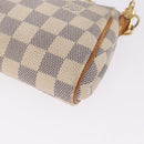LOUIS VUITTON Damier Azur Eva Shoulder Bag 2way N55214 LV Auth 212930A-17