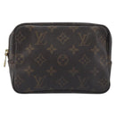 LOUIS VUITTON Monogram Trousse Toilette 18 Pouch M47526 LV Auth 212937-2