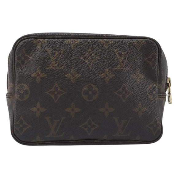 LOUIS VUITTON Monogram Trousse Toilette 18 Pouch M47526 LV Auth 212937