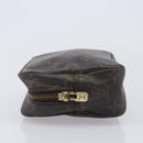 LOUIS VUITTON Monogram Trousse Toilette 18 Pouch M47526 LV Auth 212937-5