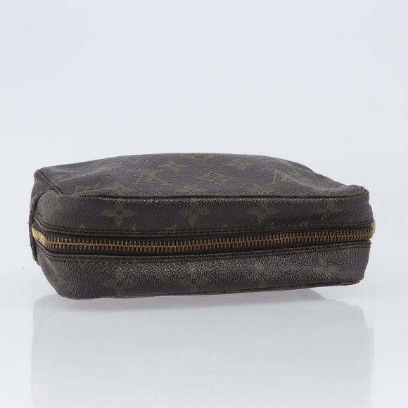 LOUIS VUITTON Monogram Trousse Toilette 18 Pouch M47526 LV Auth 212937