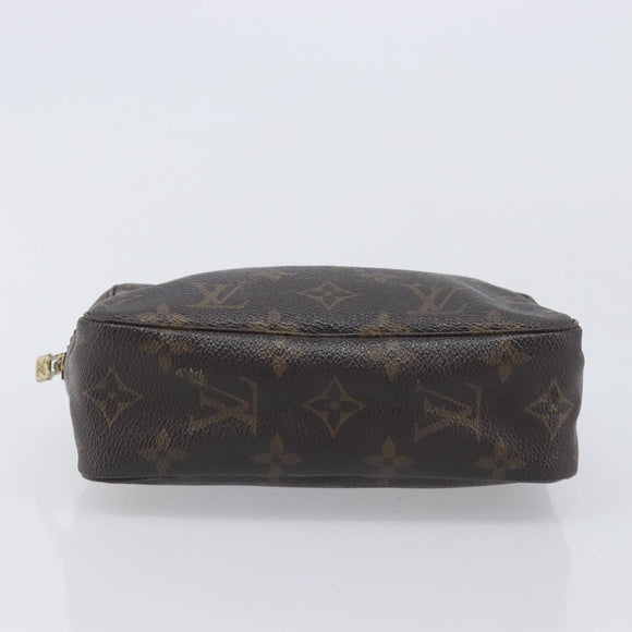 LOUIS VUITTON Monogram Trousse Toilette 18 Pouch M47526 LV Auth 212937