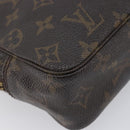 LOUIS VUITTON Monogram Trousse Toilette 18 Pouch M47526 LV Auth 212937-9