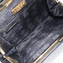 LOEWE Hand Bag Harako leather Brown Gold Auth 212938V-16