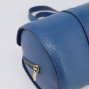 LOUIS VUITTON Epi Soufflot Hand Bag Blue M52225 LV Auth 212939A-11