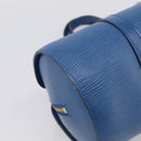 LOUIS VUITTON Epi Soufflot Hand Bag Blue M52225 LV Auth 212939A-13
