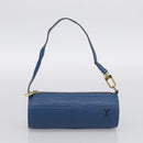 LOUIS VUITTON Epi Soufflot Hand Bag Blue M52225 LV Auth 212939A-21