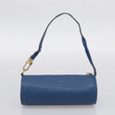 LOUIS VUITTON Epi Soufflot Hand Bag Blue M52225 LV Auth 212939A-22