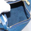LOUIS VUITTON Epi Soufflot Hand Bag Blue M52225 LV Auth 212939A-23
