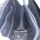 Salvatore Ferragamo Margot Hand Bag Leather 2way Black Gold Auth 212942V-20