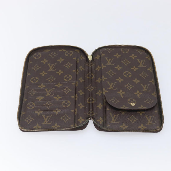 LOUIS VUITTON Monogram Poche Escapade Travel Case M60113 LV Auth 212951