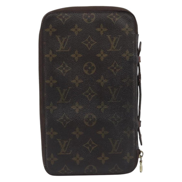 LOUIS VUITTON Monogram Poche Escapade Travel Case M60113 LV Auth 212951