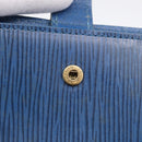 LOUIS VUITTON Epi Agenda PM Day Planner Cover Blue R20055 LV Auth 212953-13
