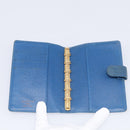 LOUIS VUITTON Epi Agenda PM Day Planner Cover Blue R20055 LV Auth 212953-15