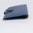 LOUIS VUITTON Epi Agenda PM Day Planner Cover Blue R20055 LV Auth 212953-6