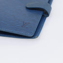 LOUIS VUITTON Epi Agenda PM Day Planner Cover Blue R20055 LV Auth 212953-8