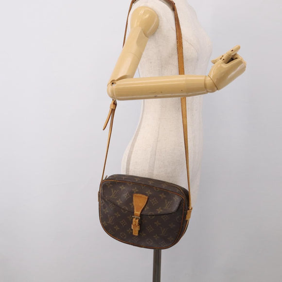 LOUIS VUITTON Monogram Jeune Fille MM Shoulder Bag M51226 LV Auth 212960