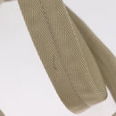 PRADA Backpack Nylon Beige Silver Auth 212961-12