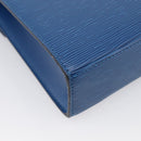 LOUIS VUITTON Epi Malesherbes Hand Bag Blue M52375 LV Auth 212964-13