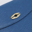 LOUIS VUITTON Epi Malesherbes Hand Bag Blue M52375 LV Auth 212964-18