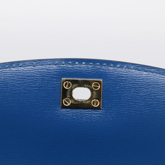 LOUIS VUITTON Epi Malesherbes Hand Bag Blue M52375 LV Auth 212964