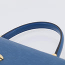 LOUIS VUITTON Epi Malesherbes Hand Bag Blue M52375 LV Auth 212964-8