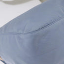 PRADA Shoulder Bag Nylon Light Blue Silver Auth 212972A-16