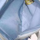 PRADA Shoulder Bag Nylon Light Blue Silver Auth 212972A-33
