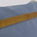 PRADA Shoulder Bag Nylon Light Blue Silver Auth 212972A-4