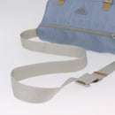PRADA Shoulder Bag Nylon Light Blue Silver Auth 212972A-8