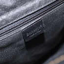 Burberrys Nova Check Boston Bag PVC Beige Gold Auth 212973-18
