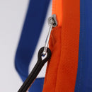 LOEWE Irohebe Nature Neck Pouch Shoulder Bag Canvas Blue Silver Auth 212977M-16