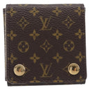 LOUIS VUITTON Monogram Jewelry Case Jewelry Box LV Auth 212979-2