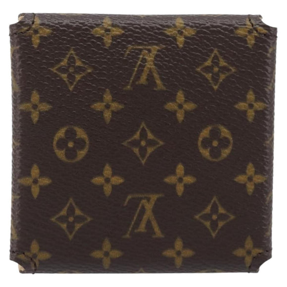 LOUIS VUITTON Monogram Jewelry Case Jewelry Box LV Auth 212979