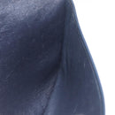 Christian Dior Trotter Canvas Clutch Bag Navy Gold Auth 213001-18