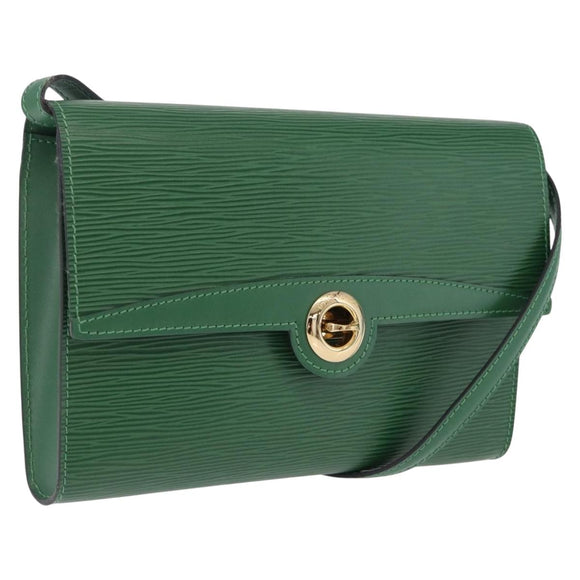 LOUIS VUITTON Epi Pochette Arche Shoulder Bag Green M52574 LV Auth 213006A