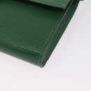 LOUIS VUITTON Epi Pochette Arche Shoulder Bag Green M52574 LV Auth 213006A-17