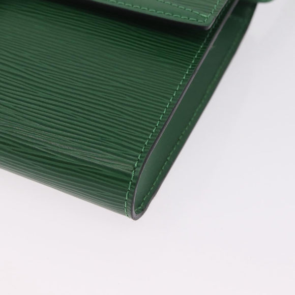 LOUIS VUITTON Epi Pochette Arche Shoulder Bag Green M52574 LV Auth 213006A