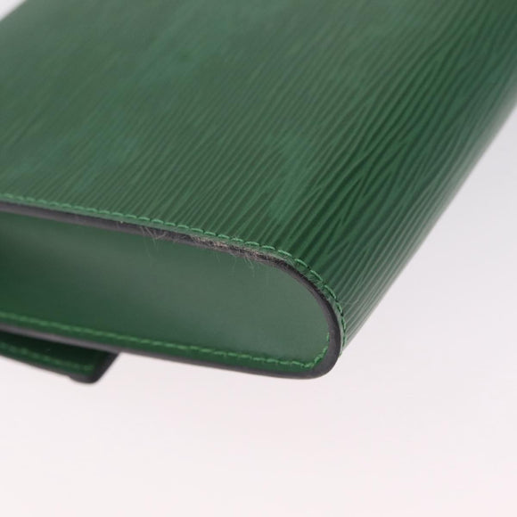 LOUIS VUITTON Epi Pochette Arche Shoulder Bag Green M52574 LV Auth 213006A