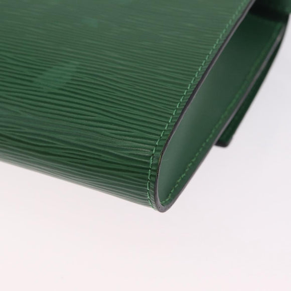 LOUIS VUITTON Epi Pochette Arche Shoulder Bag Green M52574 LV Auth 213006A