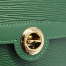 LOUIS VUITTON Epi Pochette Arche Shoulder Bag Green M52574 LV Auth 213006A-23