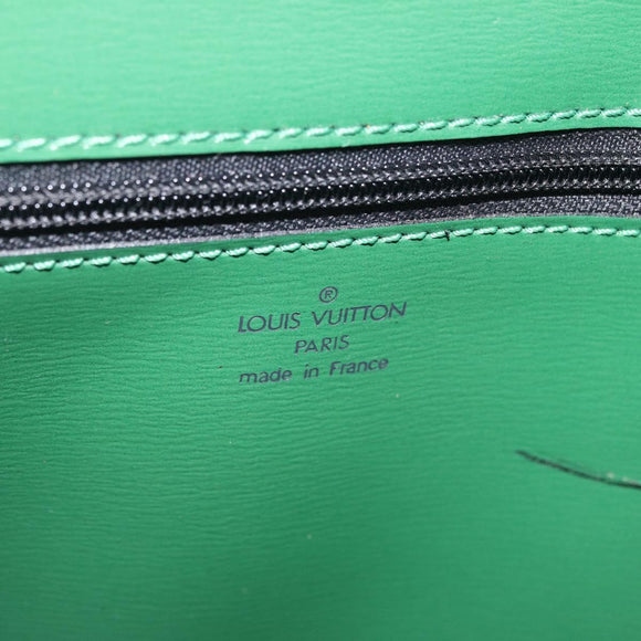 LOUIS VUITTON Epi Pochette Arche Shoulder Bag Green M52574 LV Auth 213006A