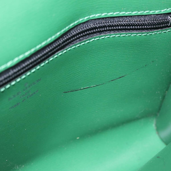 LOUIS VUITTON Epi Pochette Arche Shoulder Bag Green M52574 LV Auth 213006A