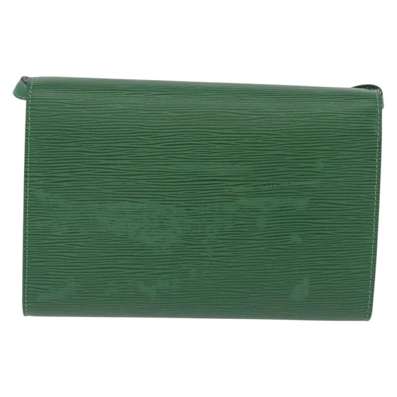 LOUIS VUITTON Epi Pochette Arche Shoulder Bag Green M52574 LV Auth 213006A